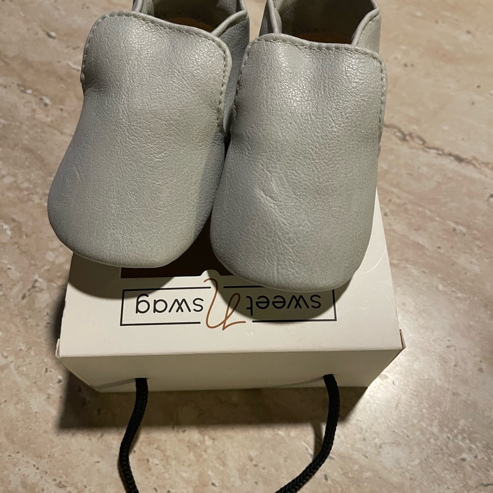 Sweet N Swag Gray Kids Shoes